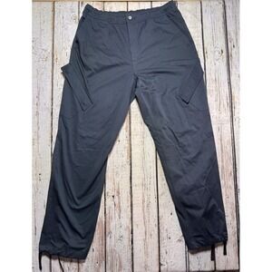 Air Jordan Essential Chicago Trouser Pants Mens Large Flight Large Black Unlined